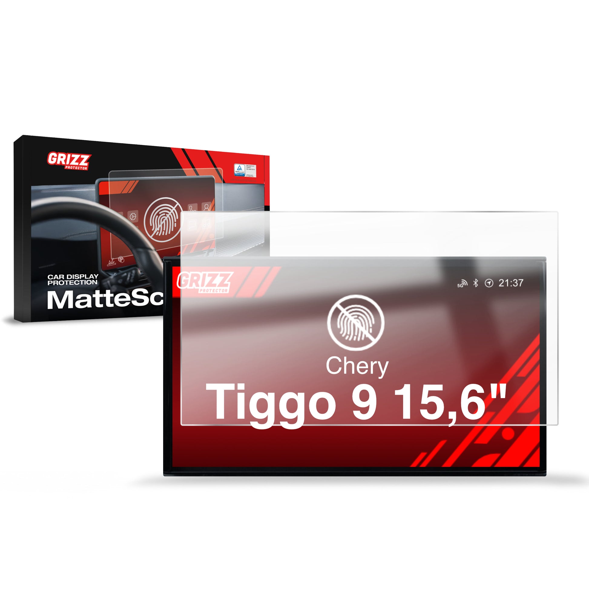 Anti-fingerprint screen protector for car touchscreen