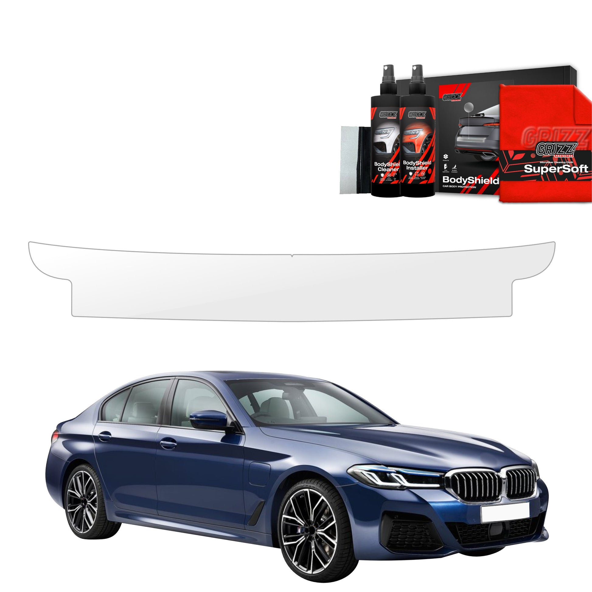 Protective film for exterior car parts – shields against scratches, chips, and scuffs