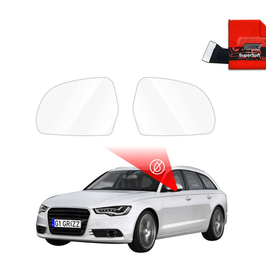 Rain protection film for exterior mirrors