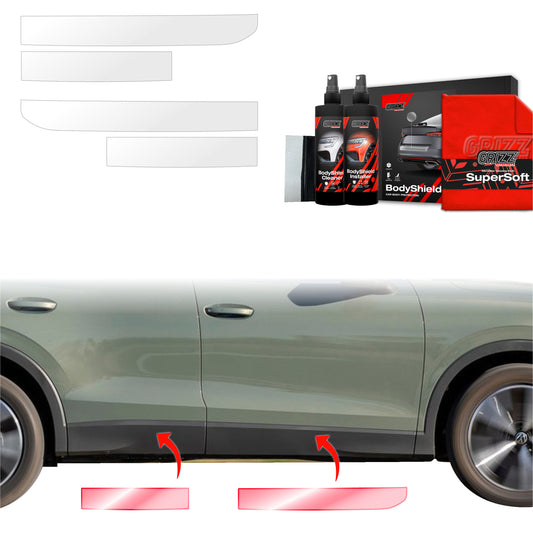 Protective film for exterior car parts – shields against scratches, chips, and scuffs