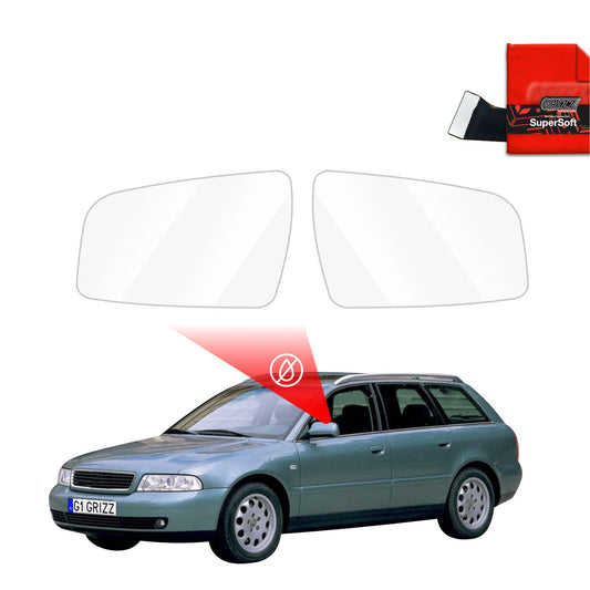 Rain protection film for exterior mirrors