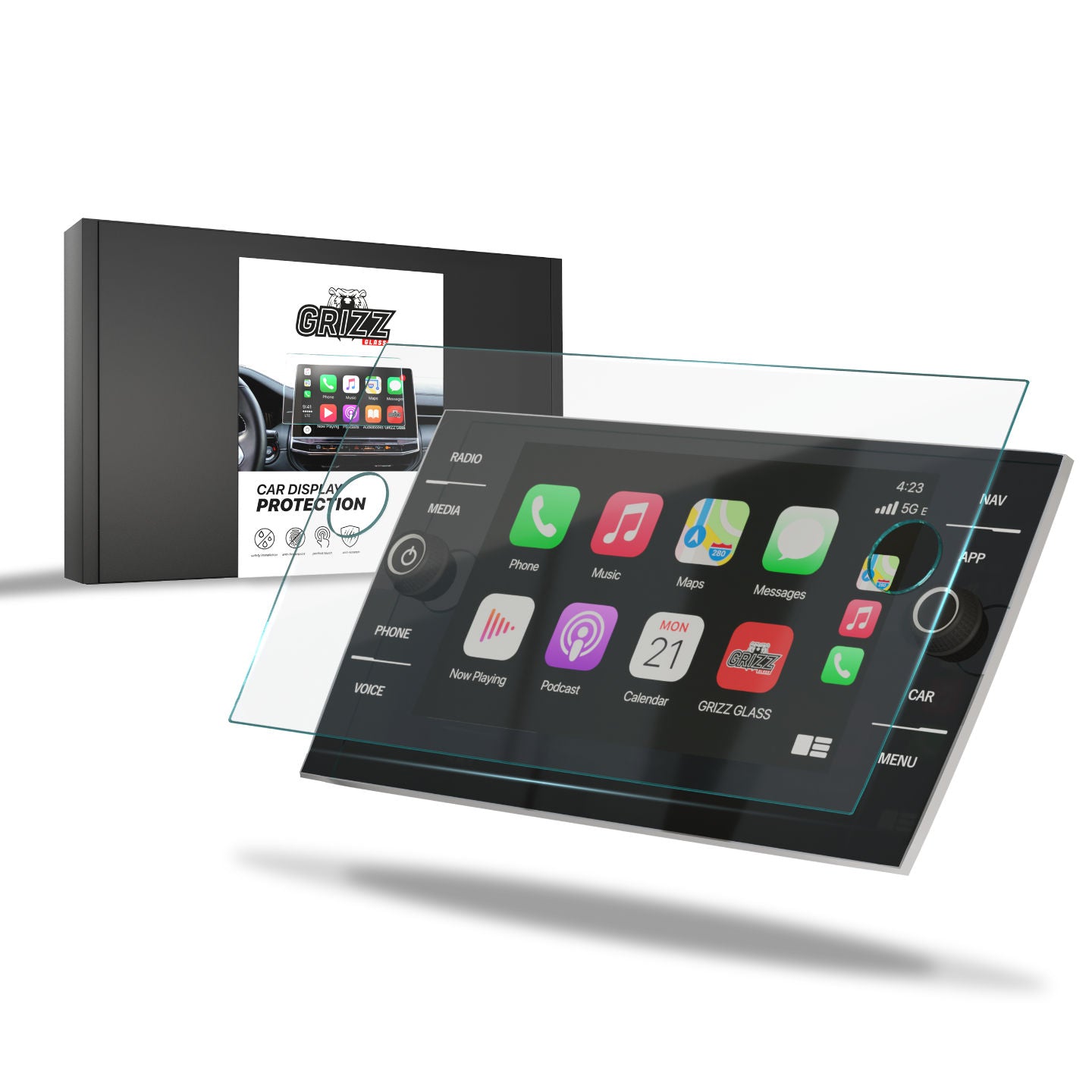 Protective film for car touchscreen display – anti-scratch and anti-glare