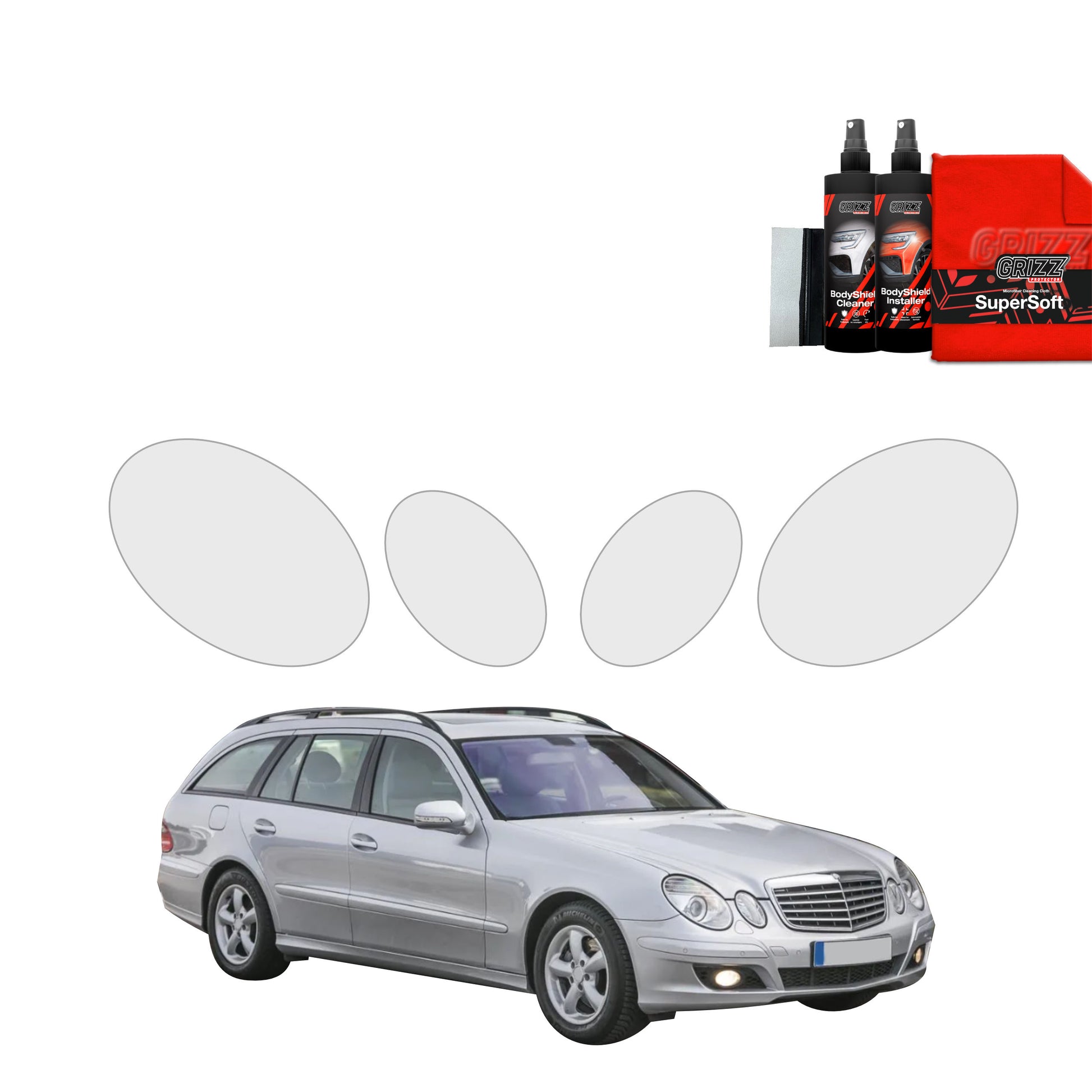 Protective film for exterior car parts – shields against scratches, chips, and scuffs