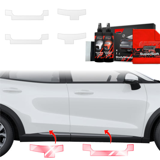 Protective film for exterior car parts – shields against scratches, chips, and scuffs