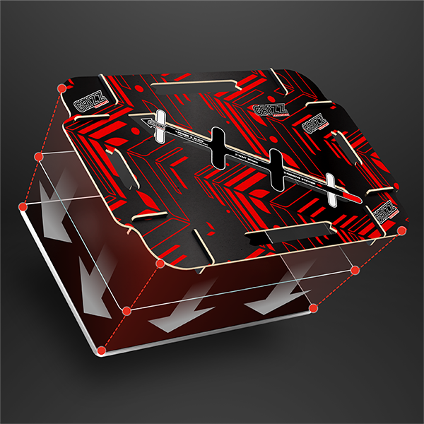 Protective film for car - easy to instal with installation template