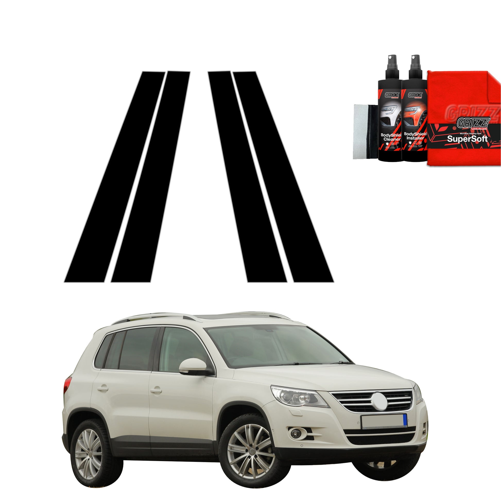 Protective film for exterior car parts – shields against scratches, chips, and scuffs