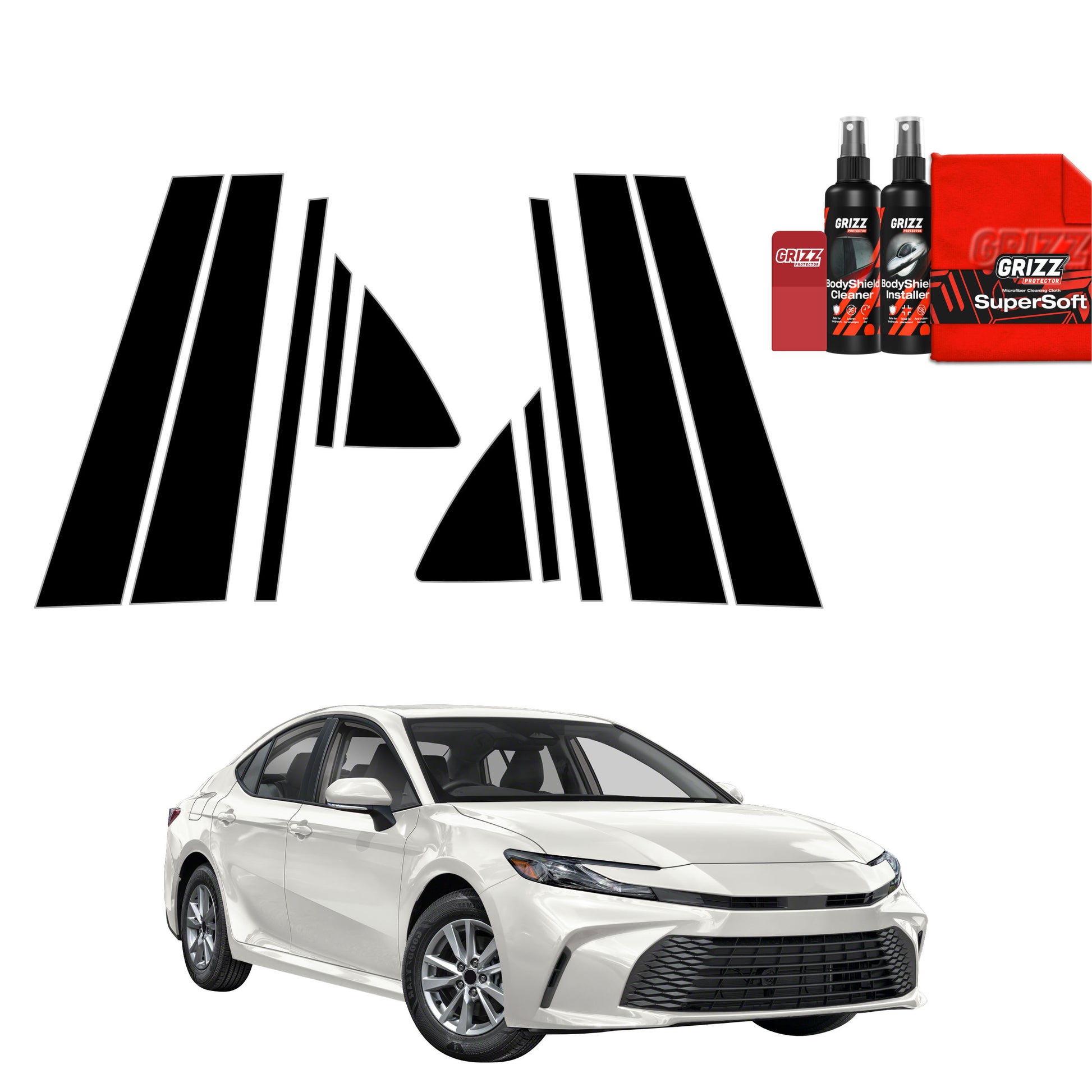 Protective film for exterior car parts – shields against scratches, chips, and scuffs