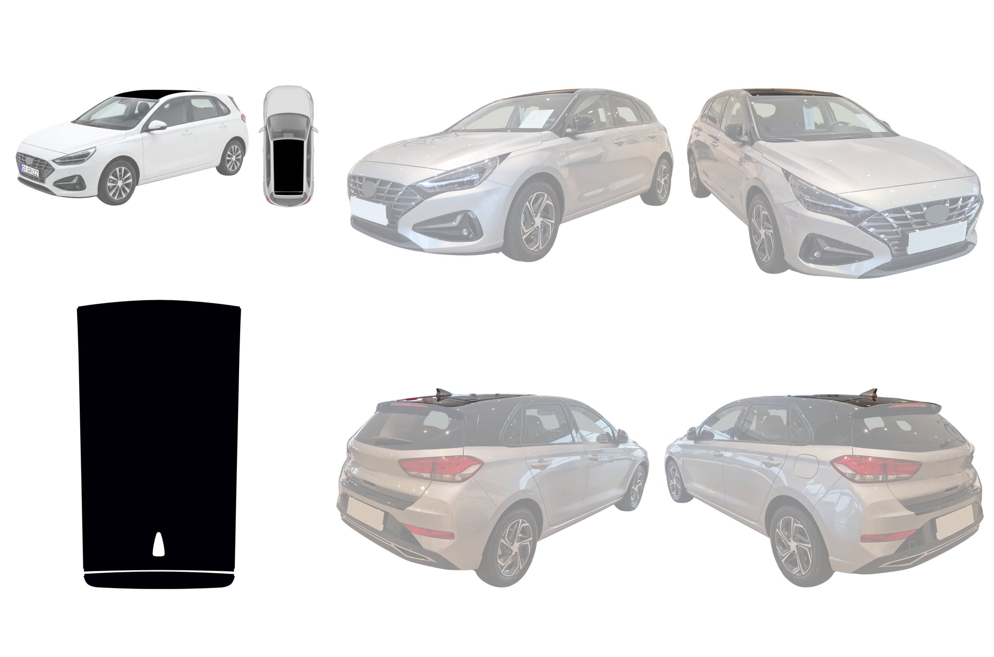 Black protective film for outer car areas – easy to apply and long-lasting