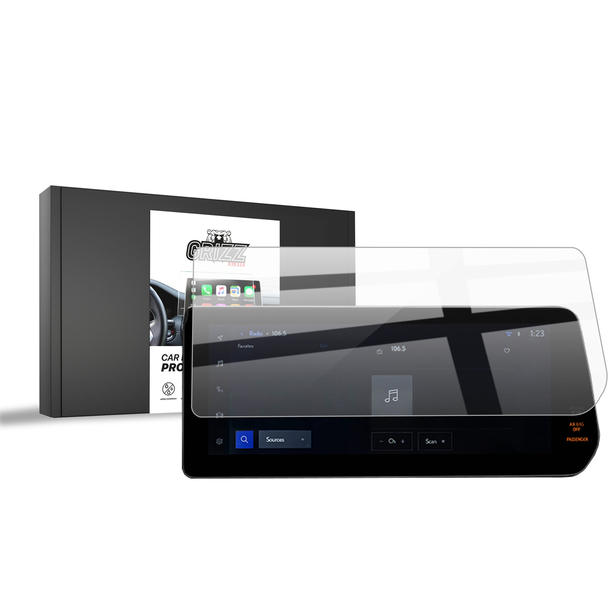 Protective film for car touchscreen display – anti-scratch and transparent
