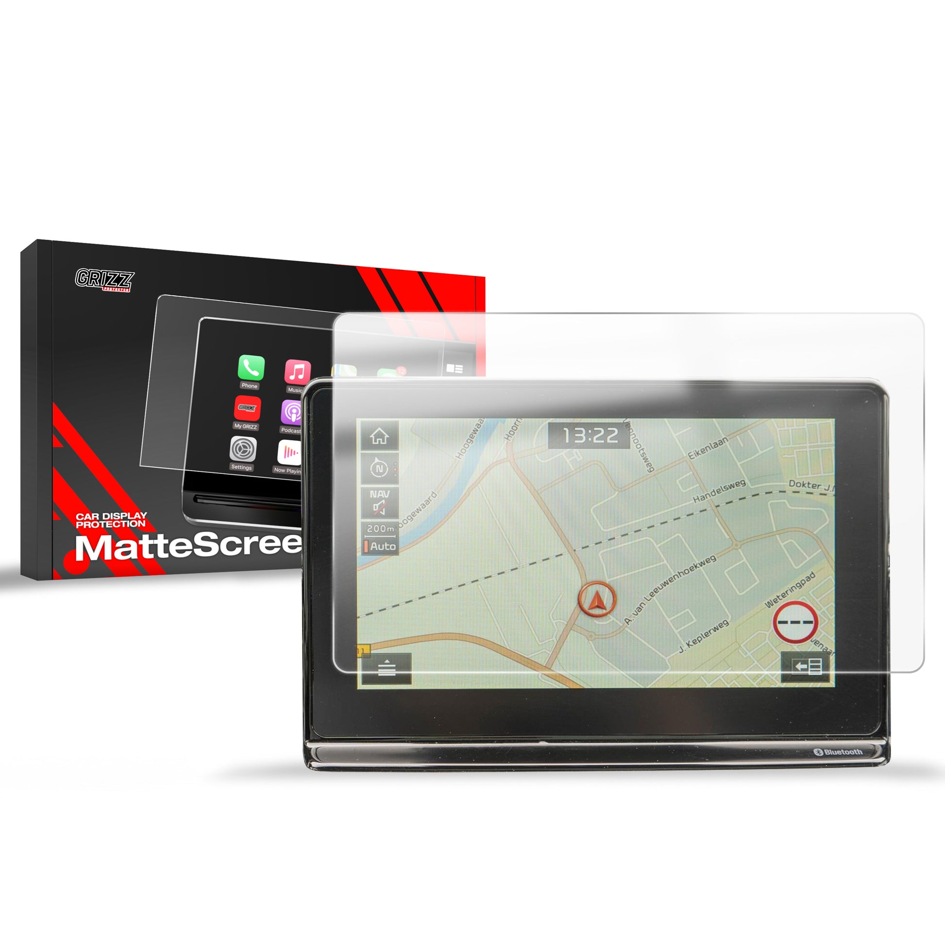 Anti-fingerprint screen protector for car touchscreen