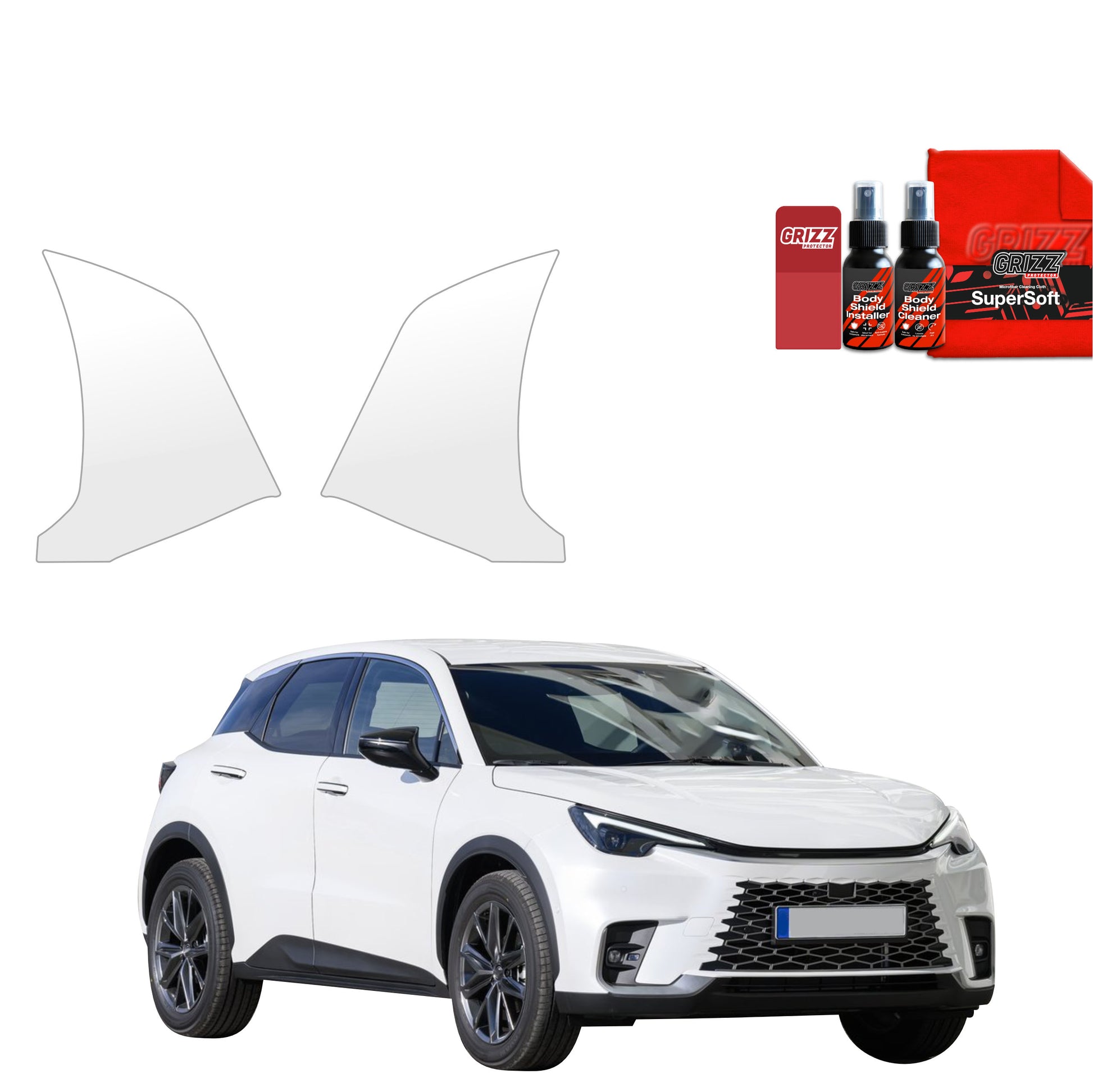 Protective film for exterior car parts – shields against scratches, chips, and scuffs