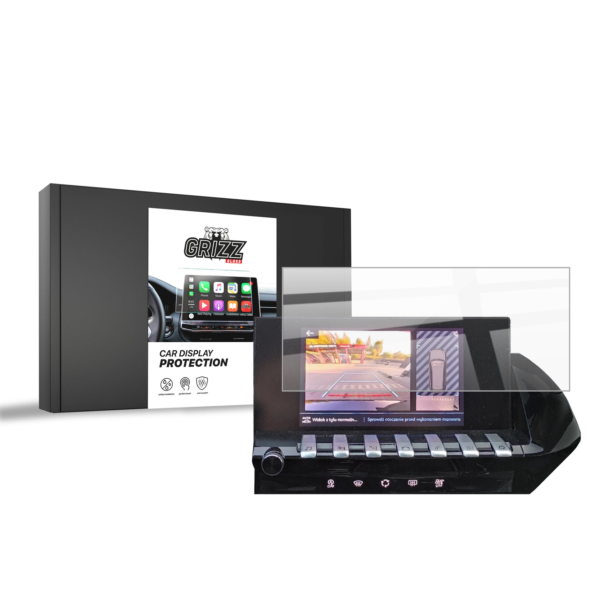 Protective film for car touchscreen display – anti-scratch and transparent