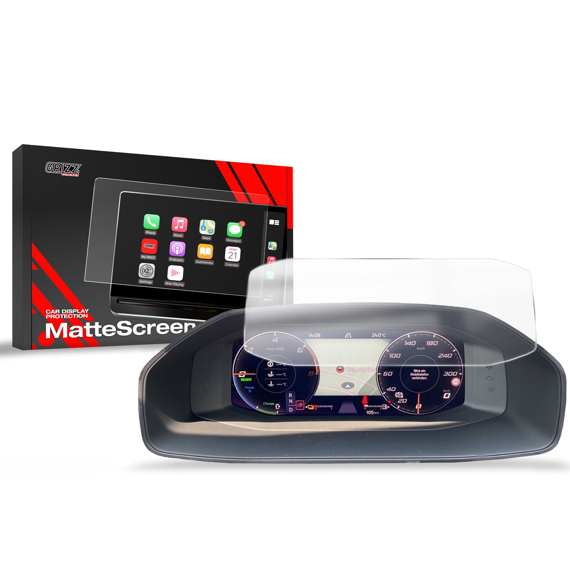 Anti-fingerprint screen protector for car touchscreen – scratch-resistant and easy to apply