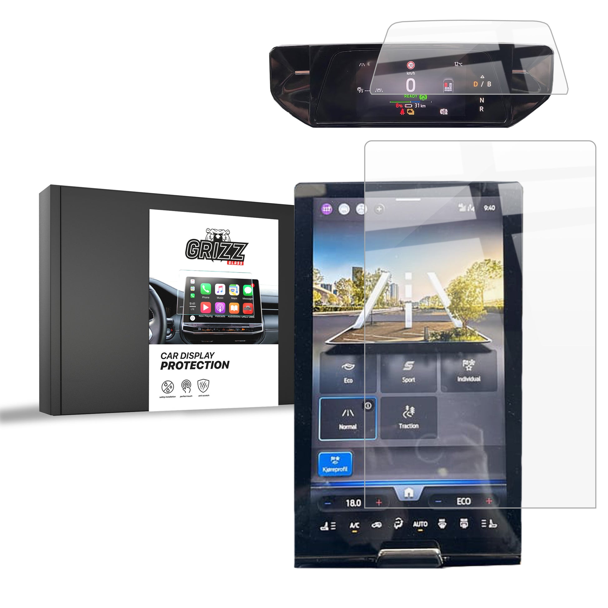 Protective film for car touchscreen display – anti-scratch and transparent