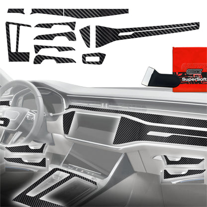 Scratch-resistant film for automotive interior elements