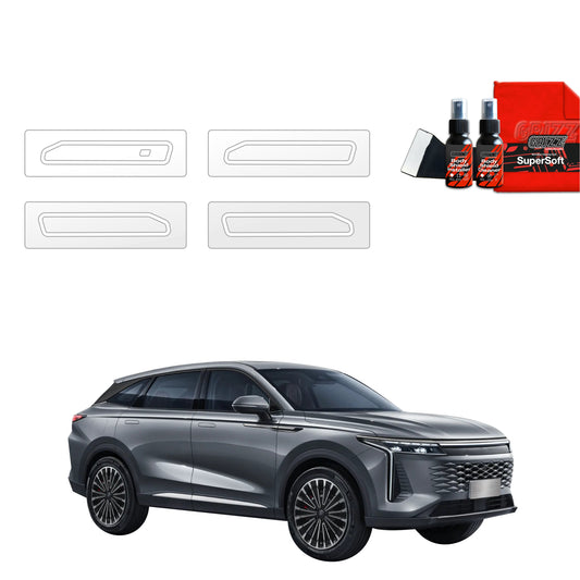 Protective film for exterior car parts – shields against scratches, chips, and scuffs