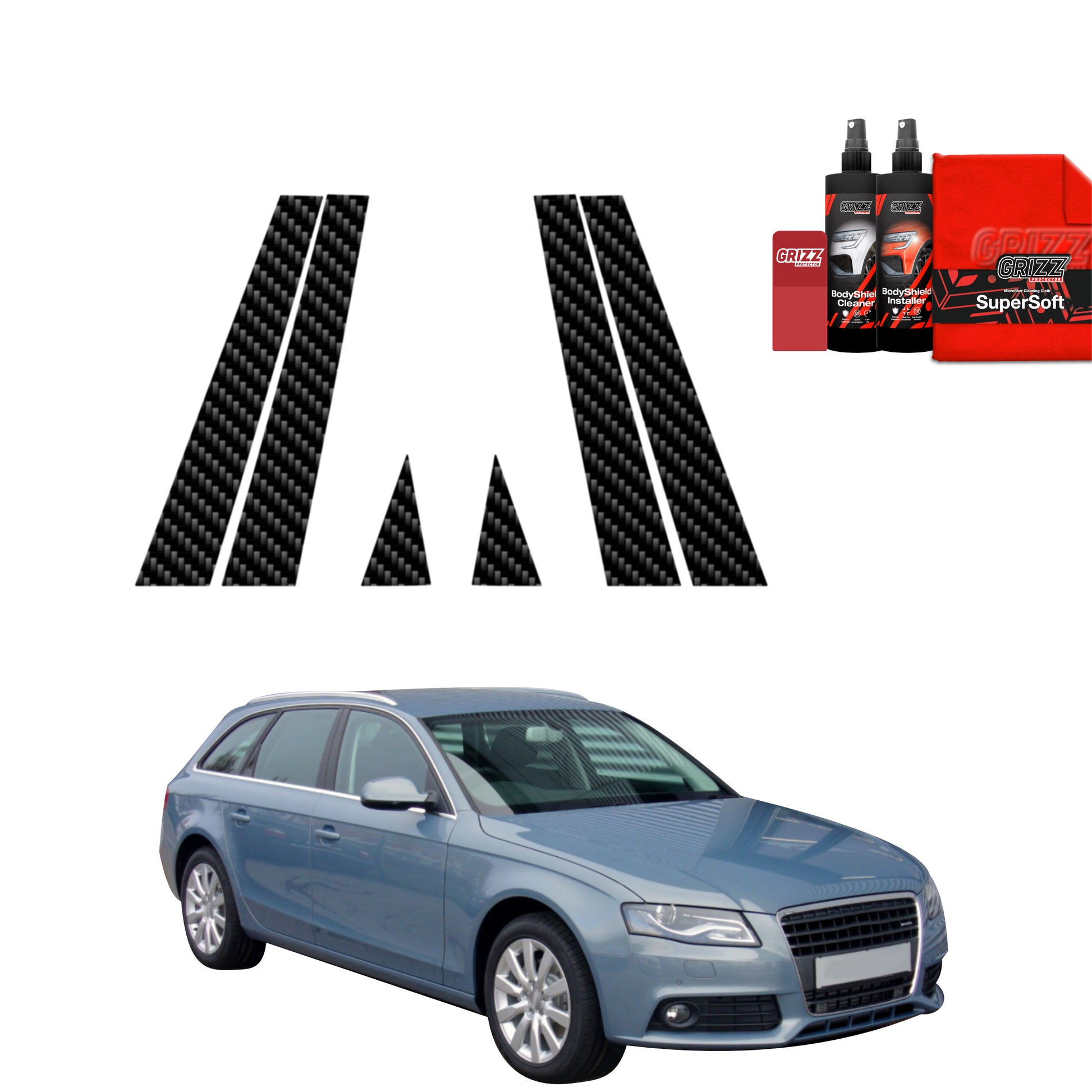 Protective film for exterior car parts – shields against scratches, chips, and scuffs