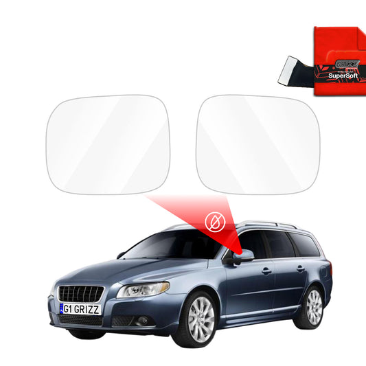 Rain protection film for exterior mirrors
