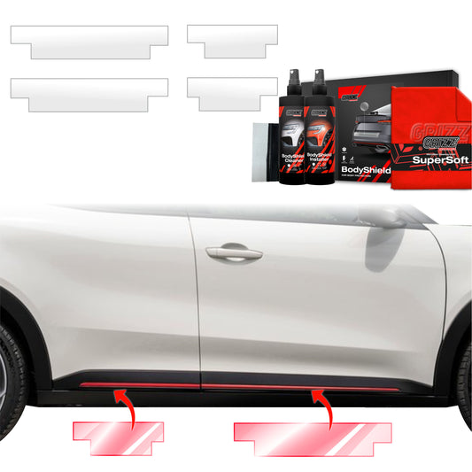 Protective film for exterior car parts – shields against scratches, chips, and scuffs