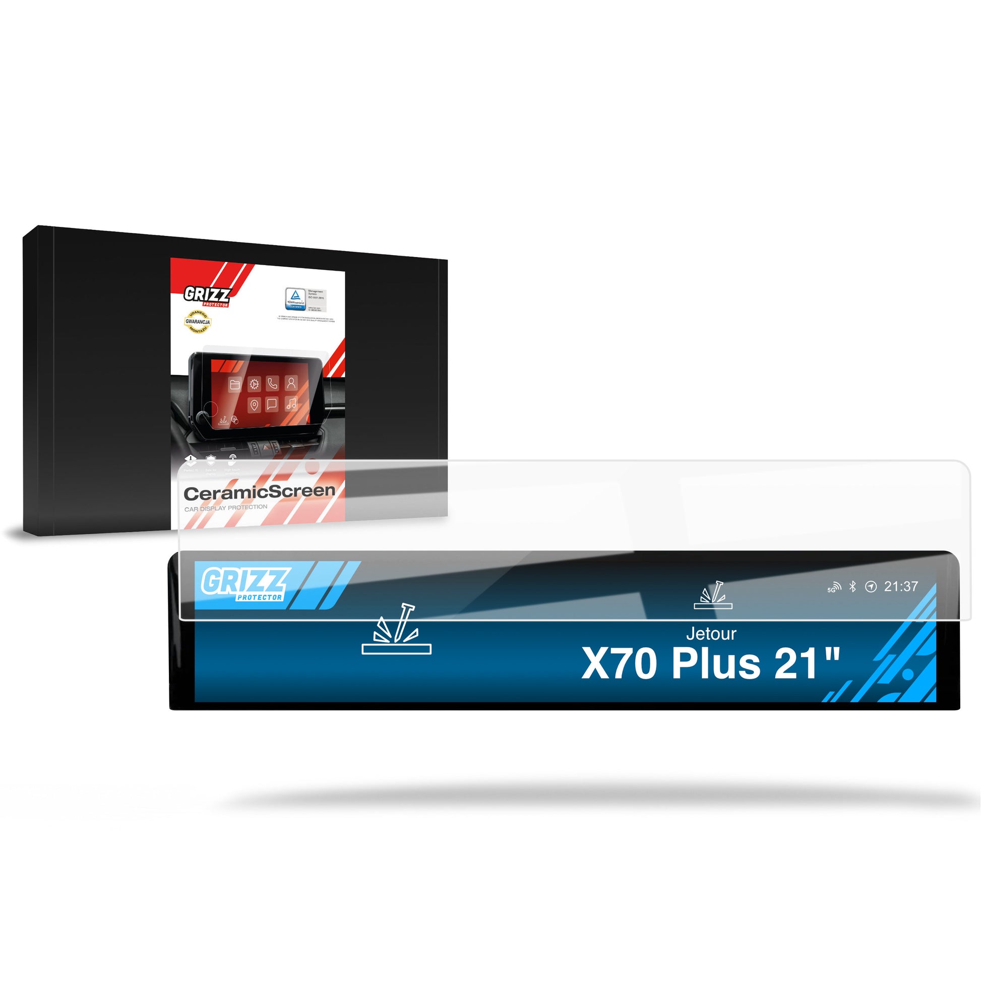 Protective film for car touchscreen display – anti-scratch and transparent