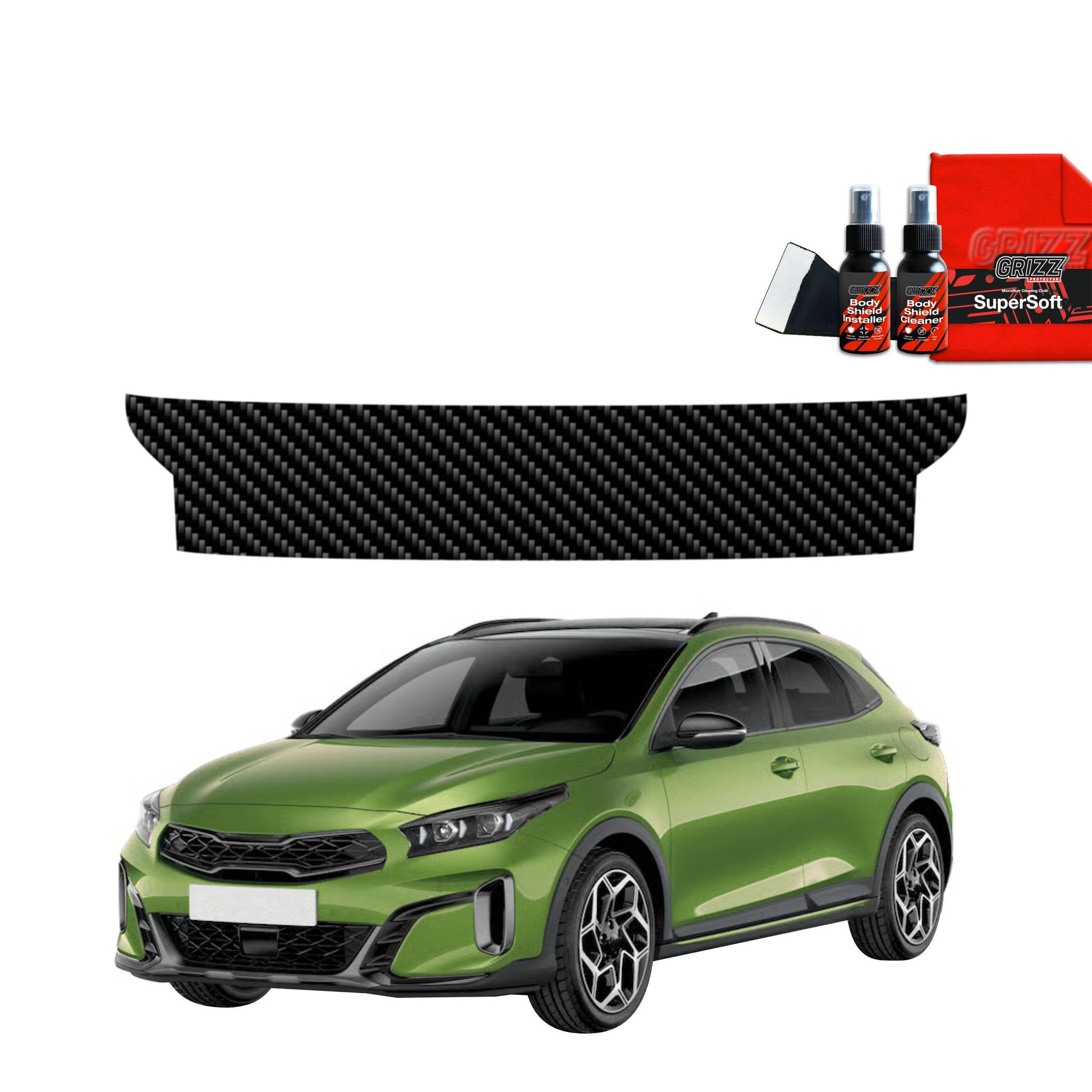 Protective film for exterior car parts – shields against scratches, chips, and scuffs