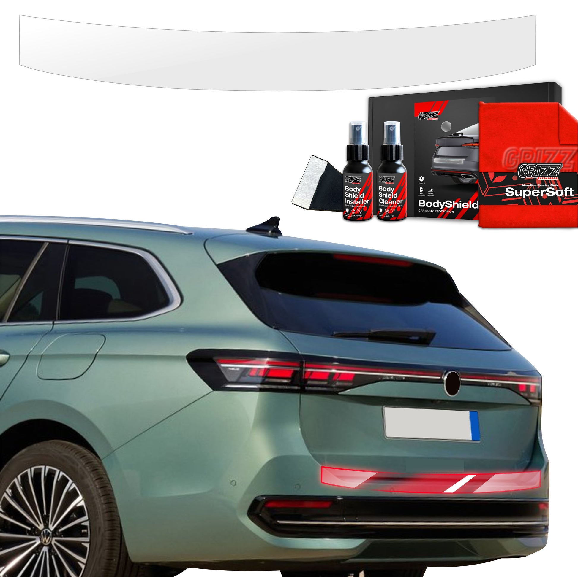 Protective film for exterior car parts – shields against scratches, chips, and scuffs