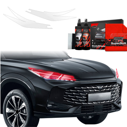 Protective film for exterior car parts – shields against scratches, chips, and scuffs