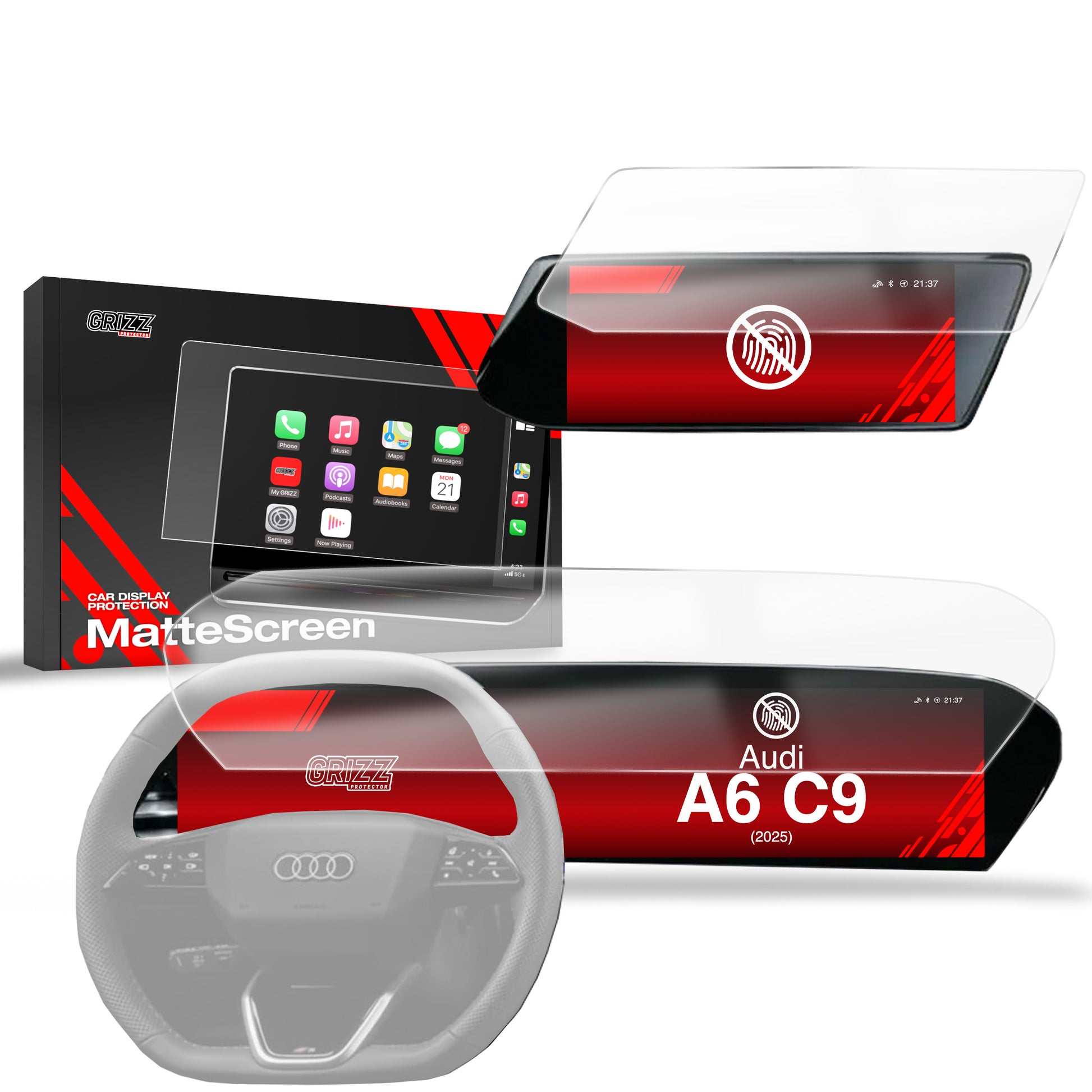Anti-fingerprint screen protector for car touchscreen – scratch-resistant and easy to apply