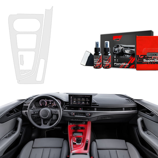 Scratch-resistant film for automotive interior elements