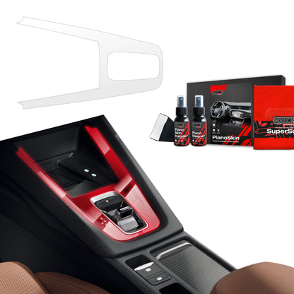 Scratch-resistant film for automotive interior elements