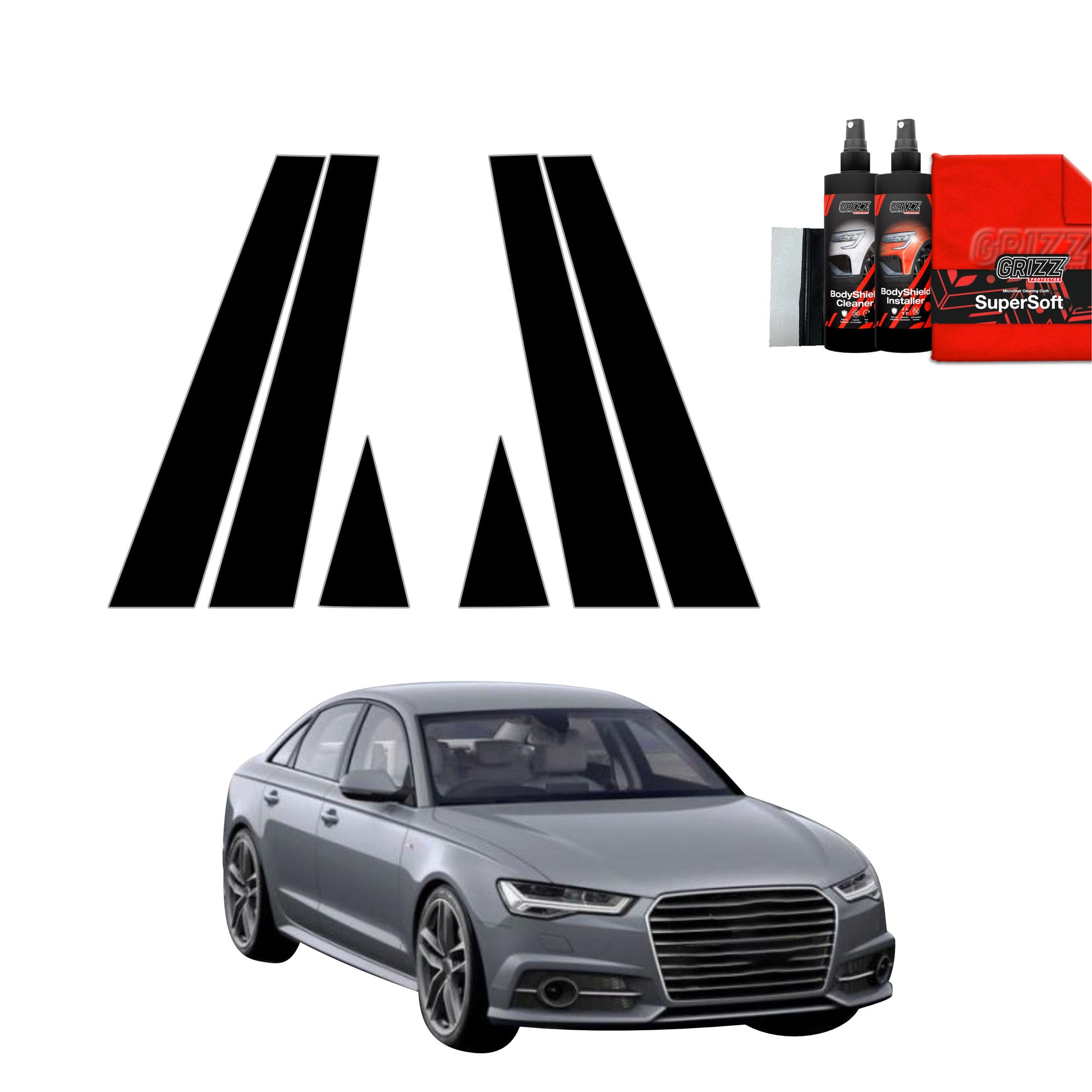 Protective film for exterior car parts – shields against scratches, chips, and scuffs