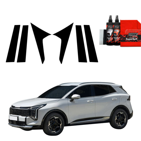 Protective film for exterior car parts – shields against scratches, chips, and scuffs