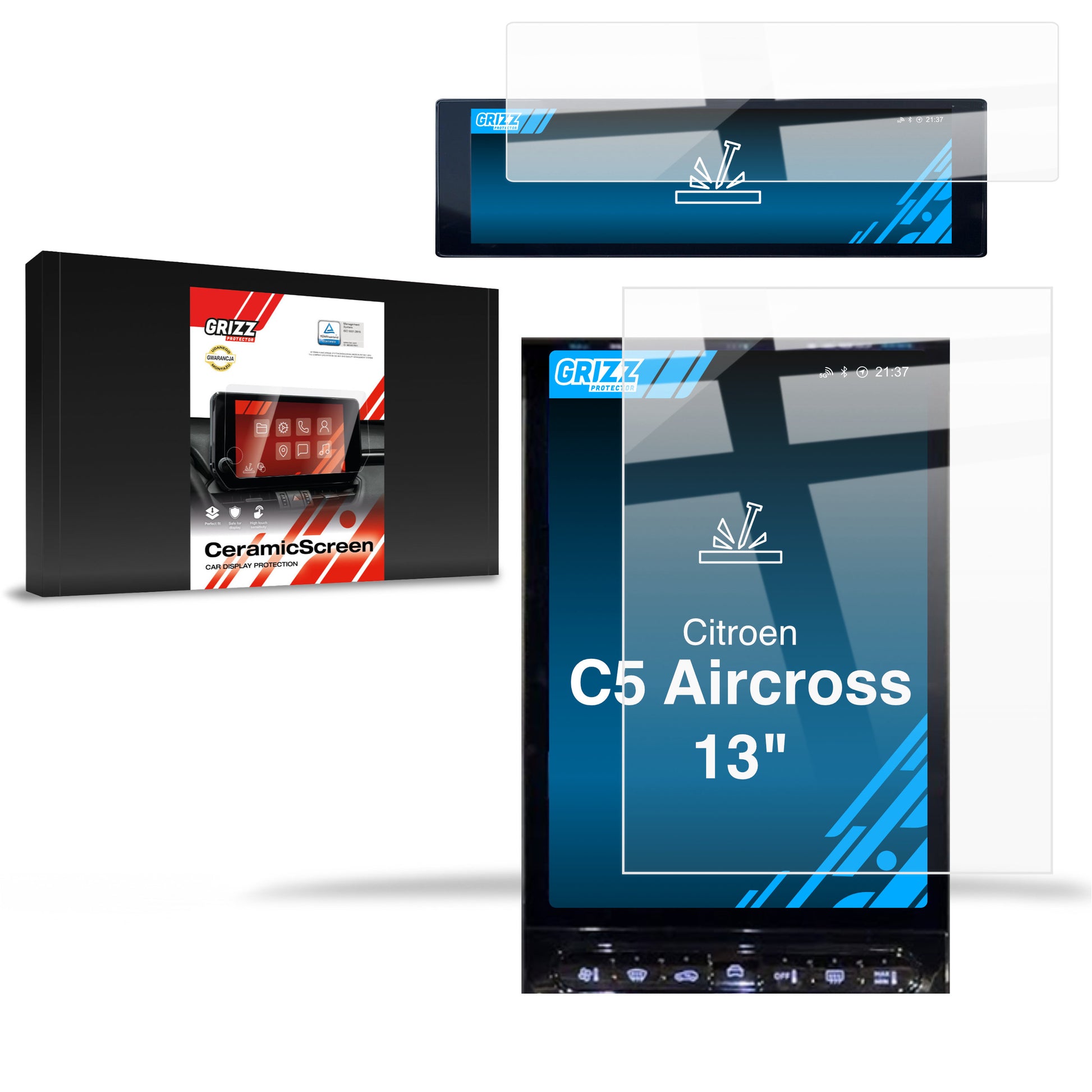 Protective film for car touchscreen display – anti-scratch and transparent