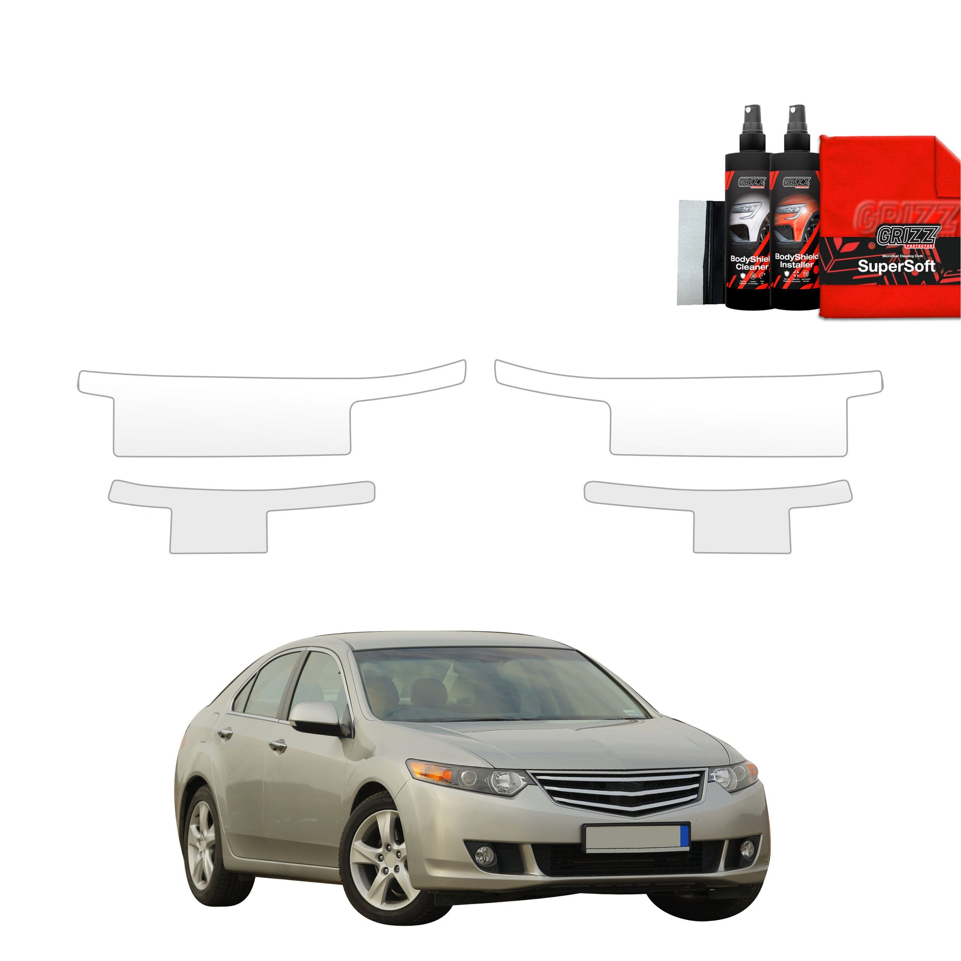 Protective film for exterior car parts – shields against scratches, chips, and scuffs