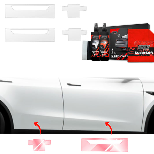 Protective film for exterior car parts – shields against scratches, chips, and scuffs