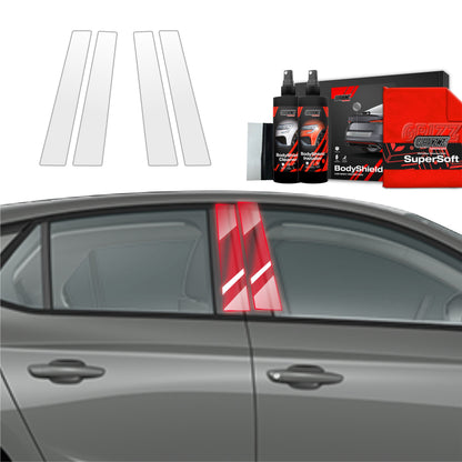 Protective film for exterior car parts – shields against scratches, chips, and scuffs