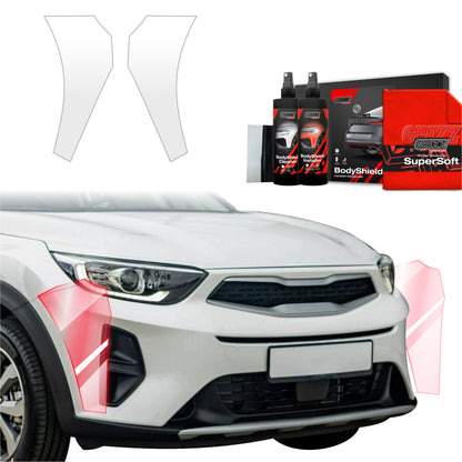 Protective film for exterior car parts – shields against scratches, chips, and scuffs