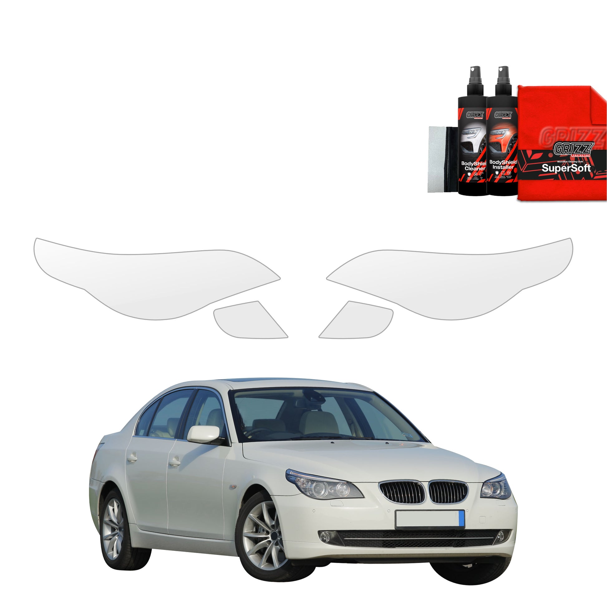 Protective film for exterior car parts – shields against scratches, chips, and scuffs