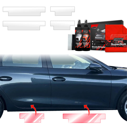 Protective film for exterior car parts – shields against scratches, chips, and scuffs