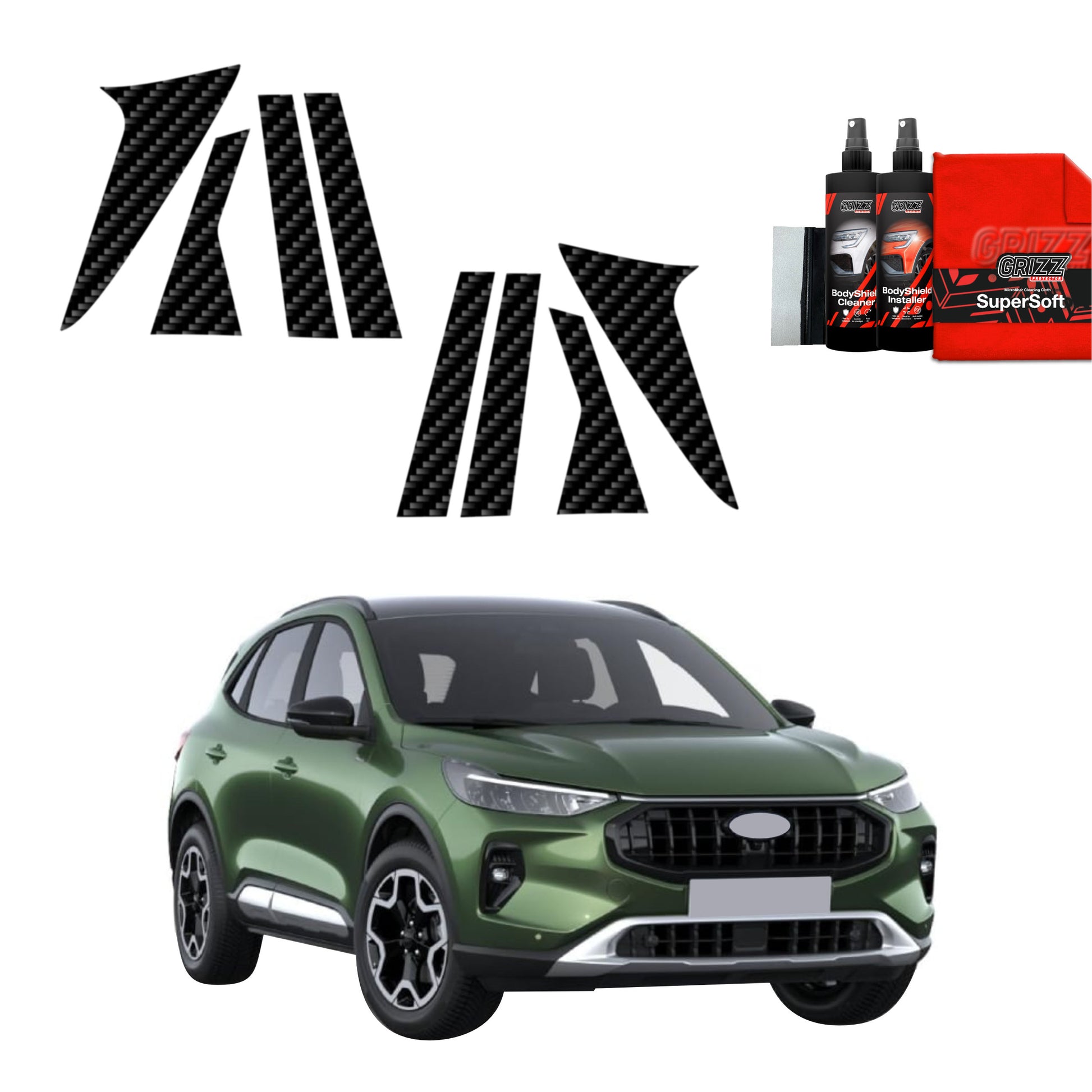 Protective film for exterior car parts – shields against scratches, chips, and scuffs