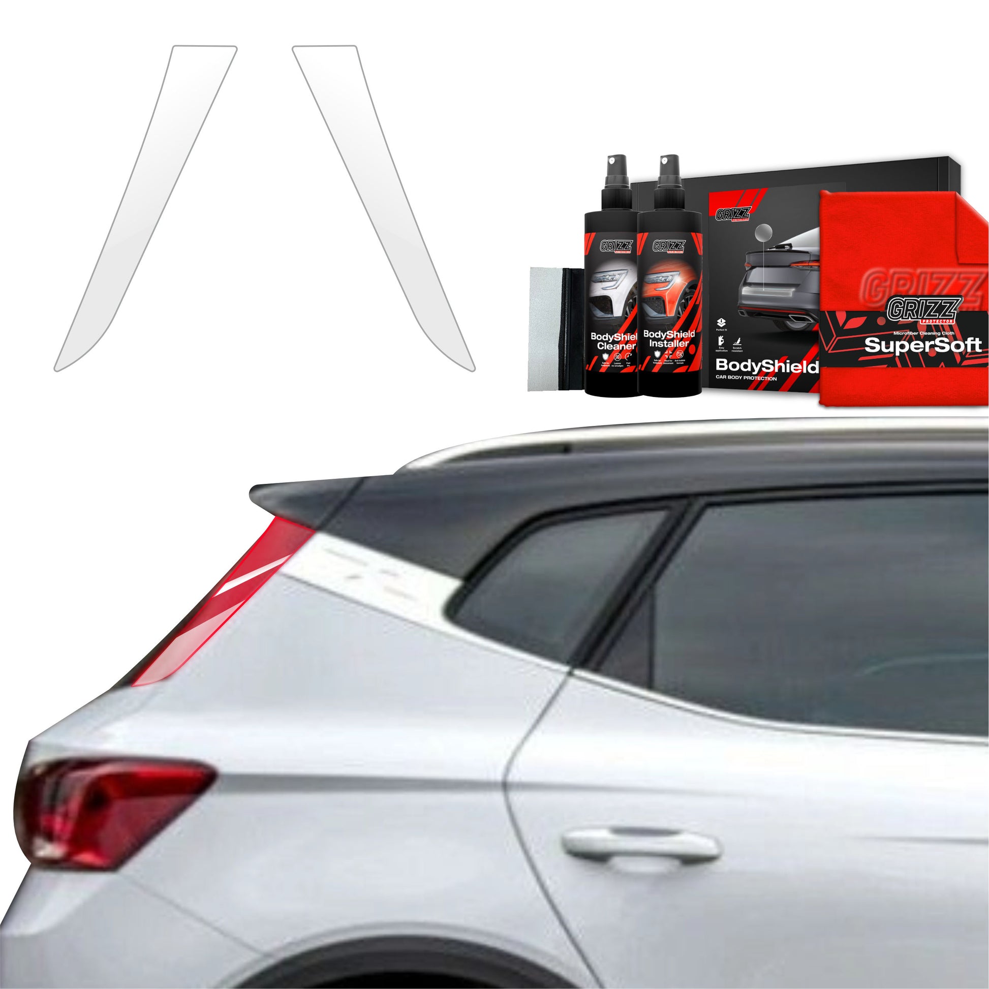 Protective film for exterior car parts – shields against scratches, chips, and scuffs