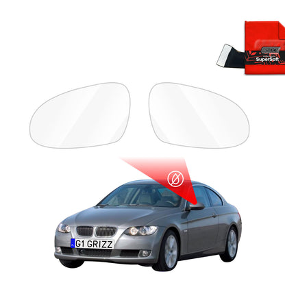 Rain protection film for exterior mirrors