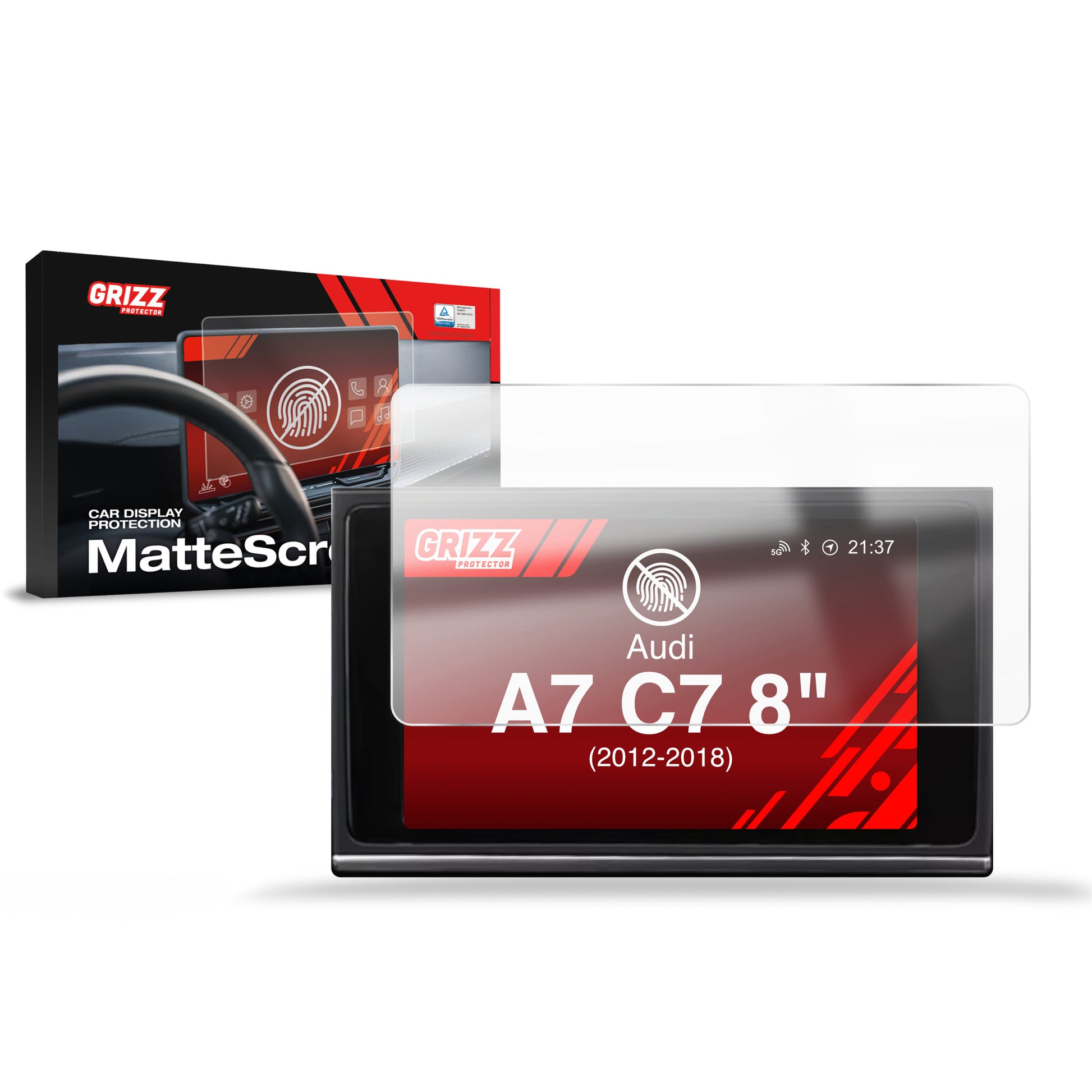 Anti-fingerprint screen protector for car touchscreen