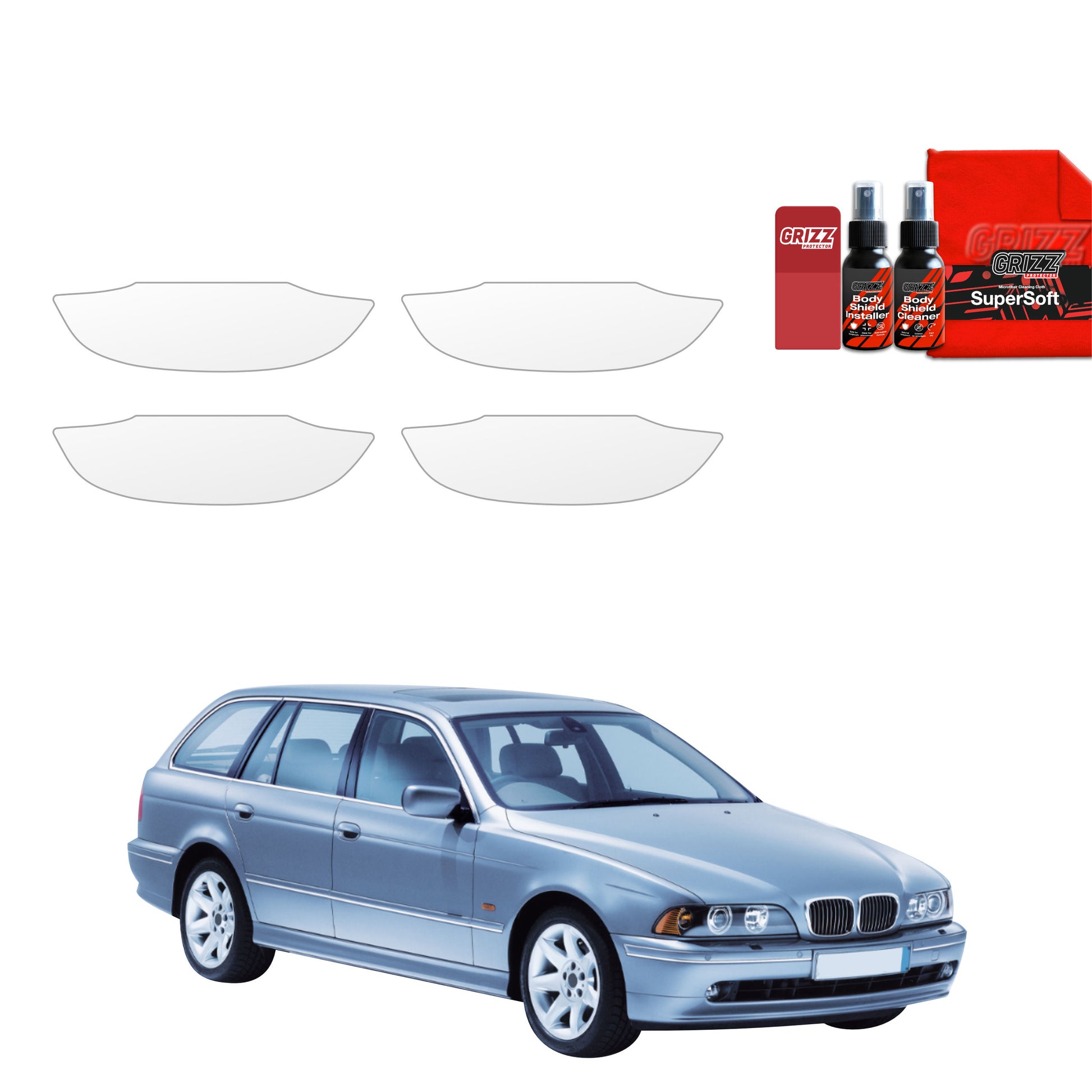 Protective film for exterior car parts – shields against scratches, chips, and scuffs