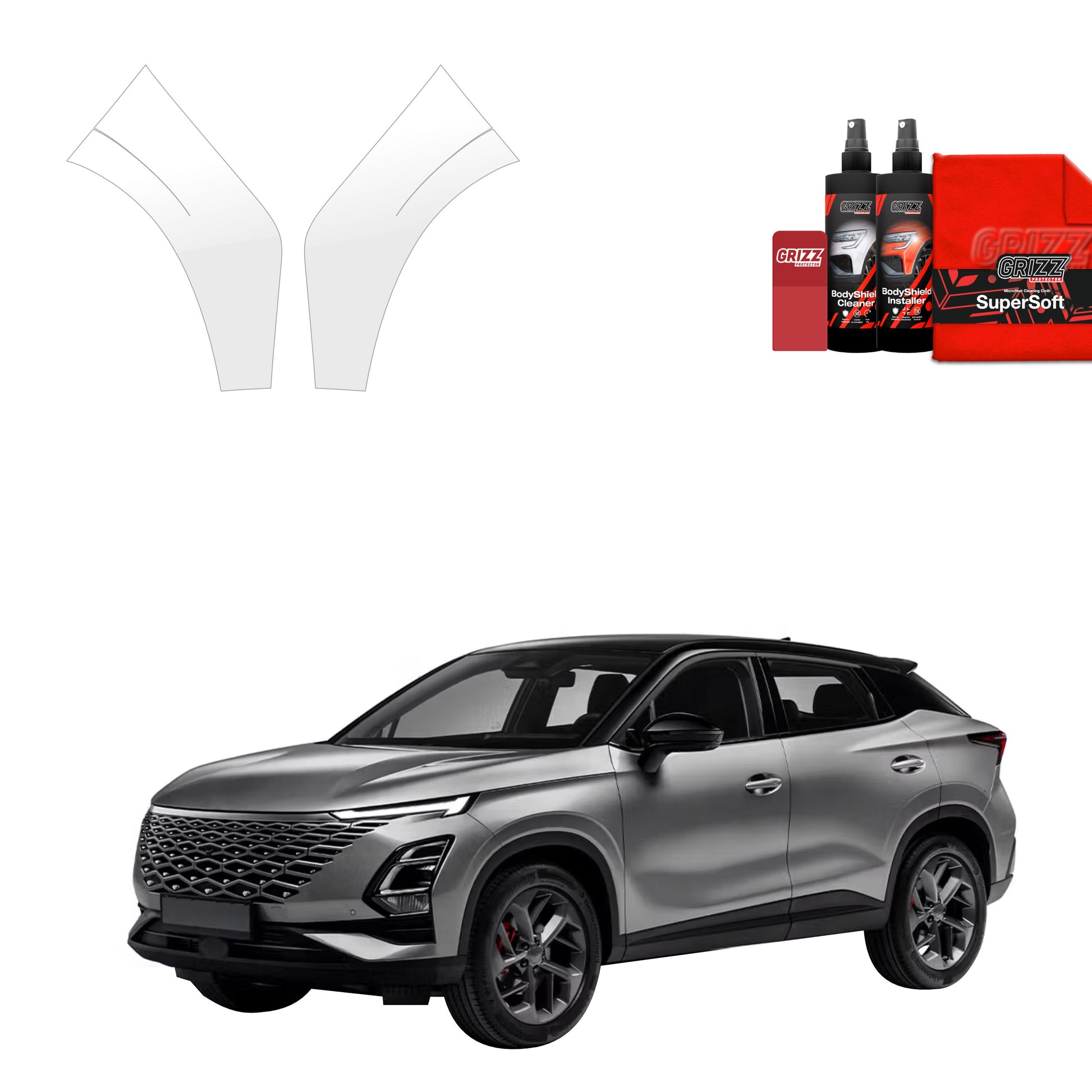 Protective film for exterior car parts – shields against scratches, chips, and scuffs