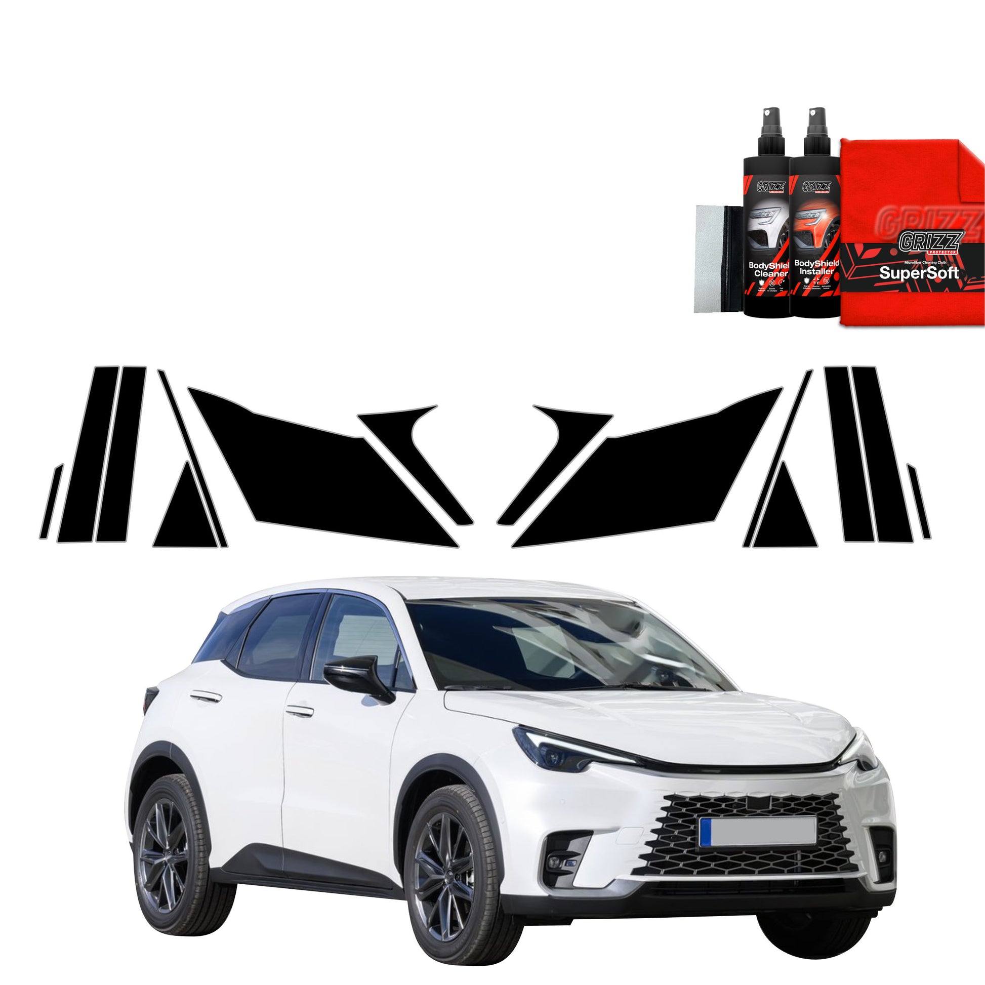 Protective film for exterior car parts – shields against scratches, chips, and scuffs