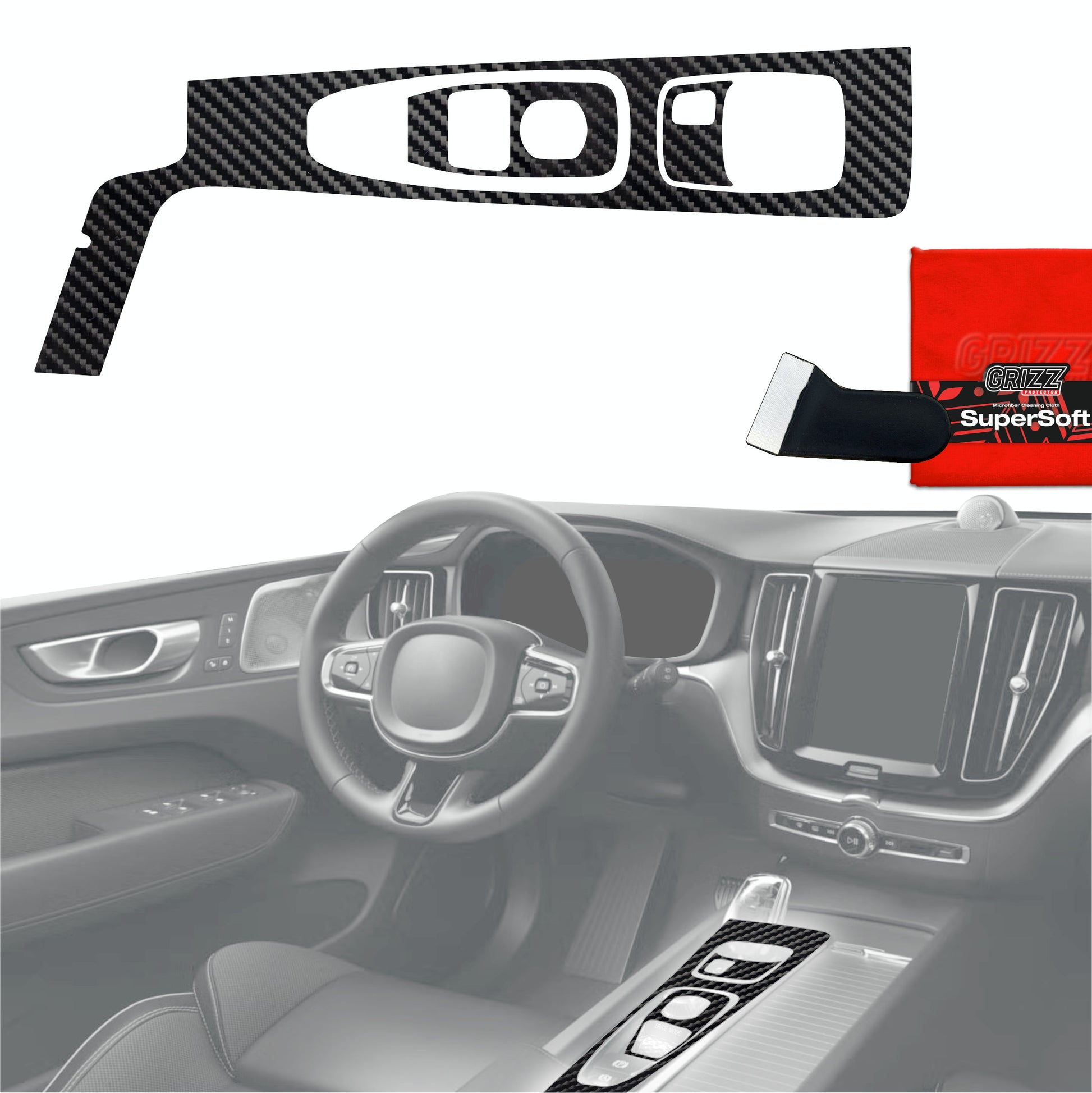 Scratch-resistant film for automotive interior elements