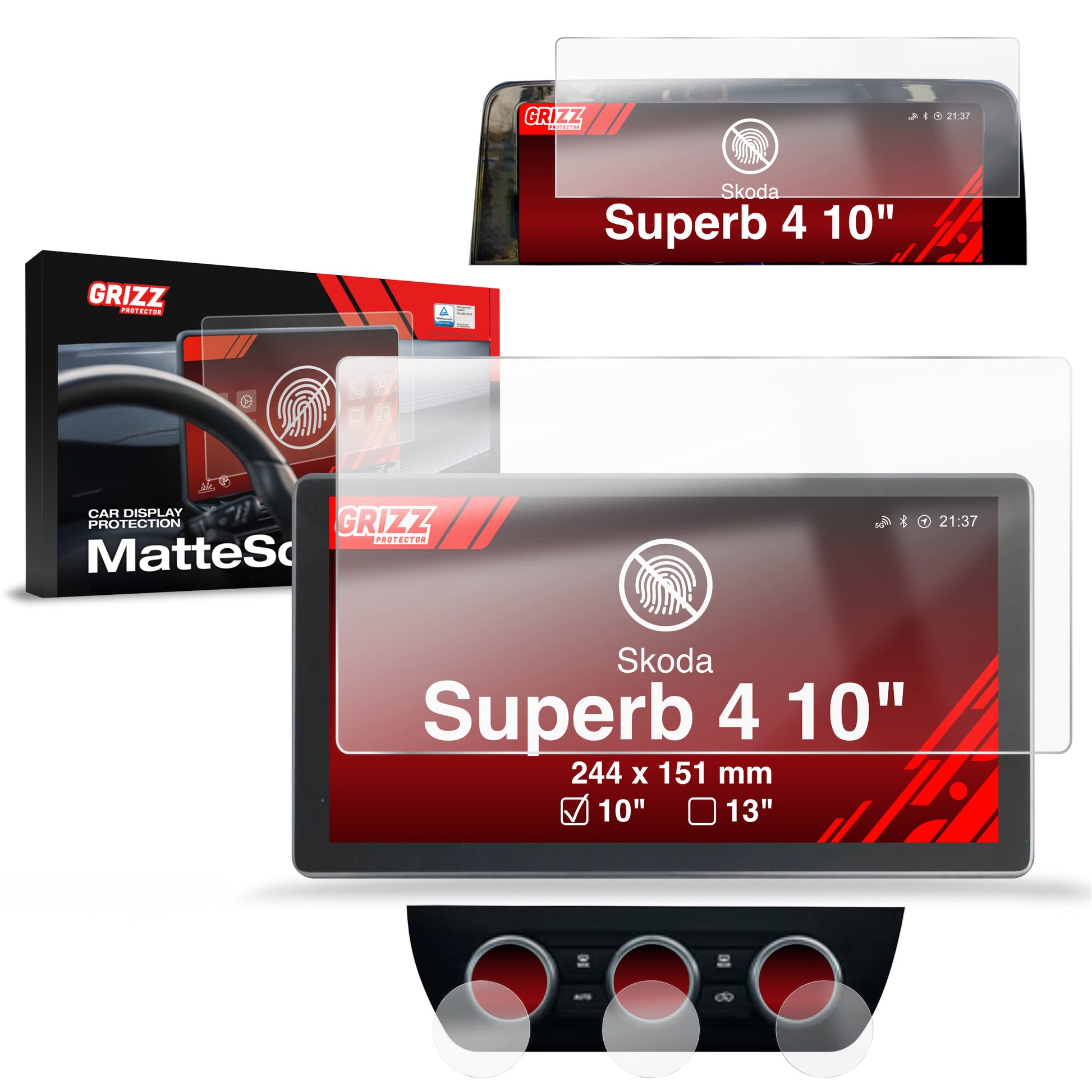 Scratch-resistant film for automotive interior elements