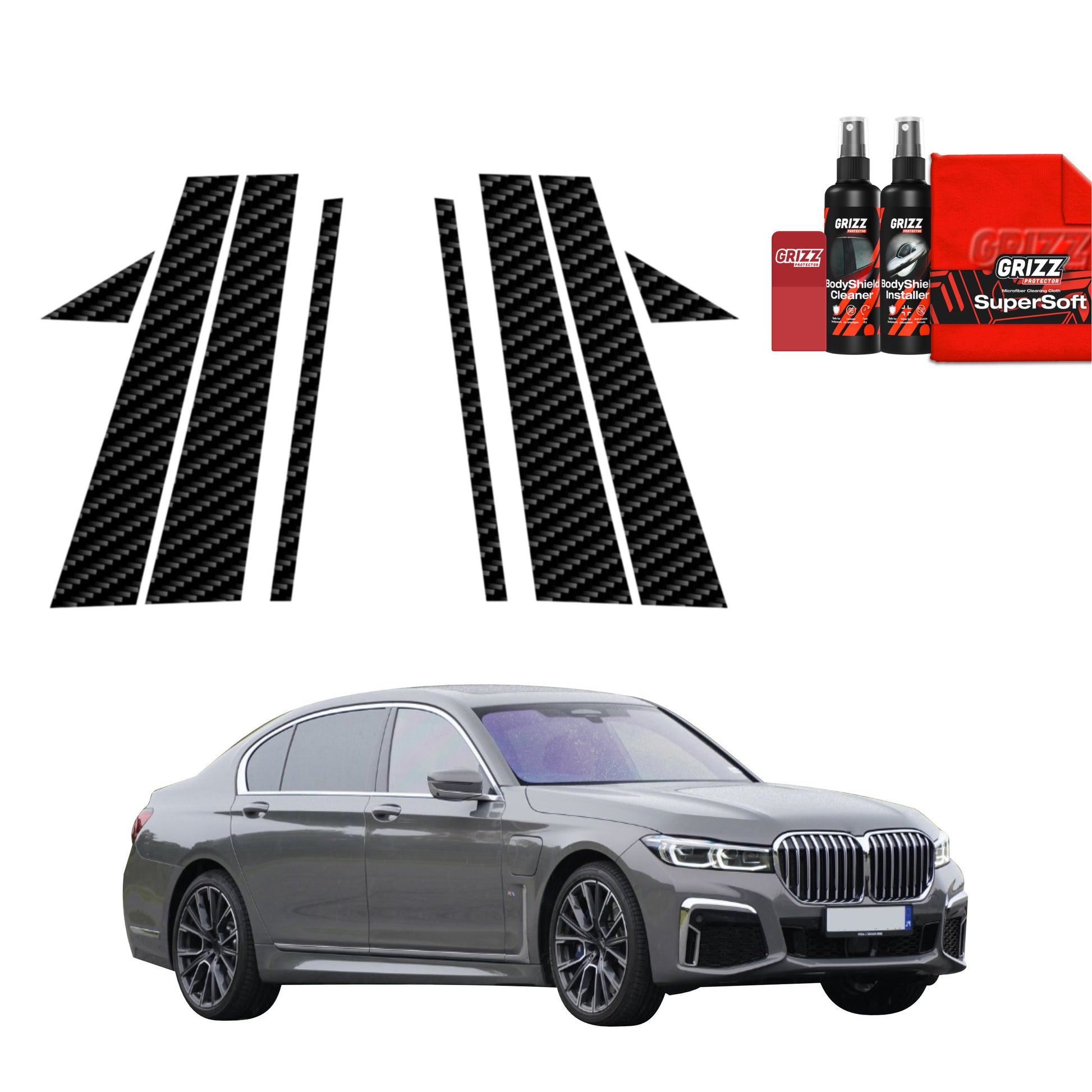 Protective film for exterior car parts – shields against scratches, chips, and scuffs
