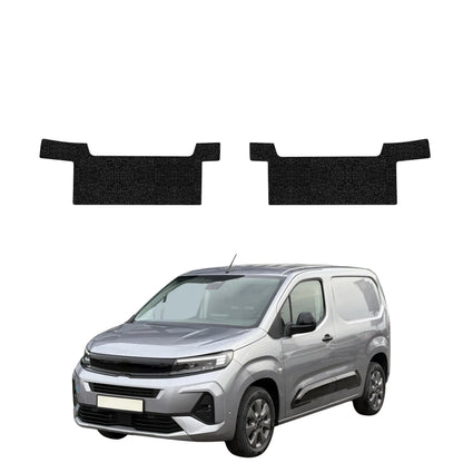 2in1 zwarte technische coating voor voorste dorpels - Opel Combo Cargo (2018-2026)